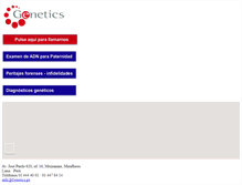 Tablet Screenshot of genetics.pe